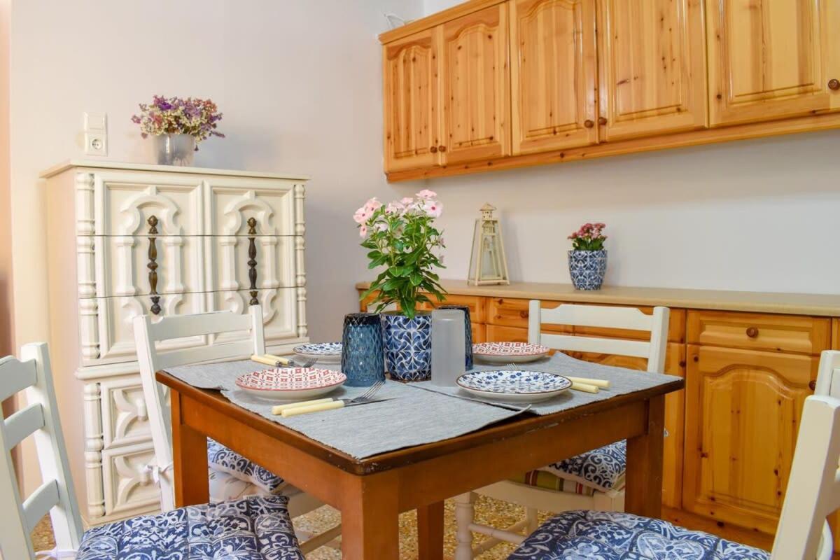 Coastal Stone Residence With Spectacular Scenery Kitriai Экстерьер фото